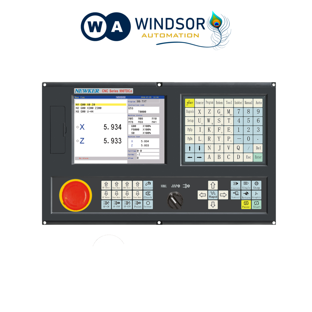 Newker 990tdca 2 Axis Incremental Open Loop Lathe Cnc Controller Windsor Automation 